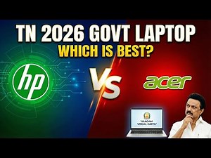 TN Govt Laptop 2026: HP vs ACER - எது Best? 🔥 | Gaming Review