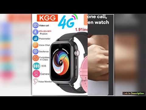 4G Smart Watch Kids GPS WIFI Video Call SOS APP Download Child Smartwatch Camera Monitor Tracker