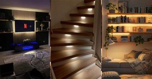 9 ideas de decoración con luces LED para tu casa: los espacios lucirán increíbles