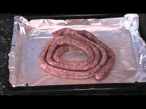 How to Cook Boerewors