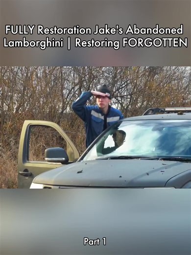 Restoration of Jake's Abandoned Lamborghini - Part 1