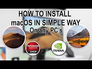 How To install macOS on Any PC's! - macOS Mojave + macOS HighSierra 2019
