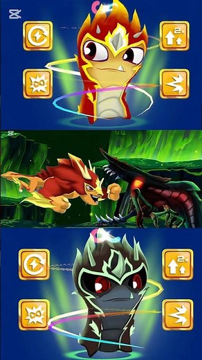 Slug Terra Slug It Out 2 Best Fight FIRE ELEMENTAL & GHOUL FIRE ELEMENTAL #slugterra #games #gaming