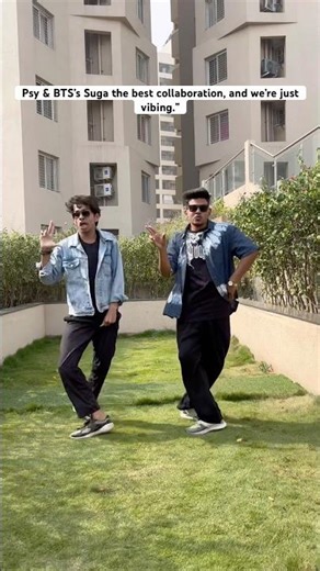 “Psy & BTS’s Suga the best collaboration, and we’re just vibing.” #sugabts #btscomeback My Roots