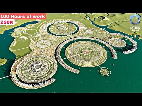 100 Hours of Dedication: Crafting the Most Stunning Metropolis in Cities Skylines 2!
