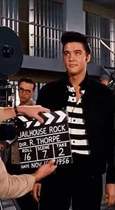 Inside the Jailhouse Rock Set — Elvis Presley Off-Camera in 1957 (AI Reimagined)