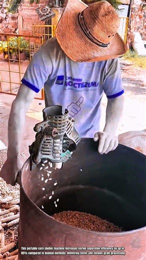 Innovation Corn Sheller Machine: Portable High-Speed Kernel Separation Tool