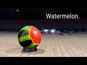 Watermelon Bowling Ball