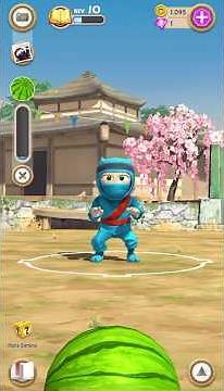 Clumsy ninja game