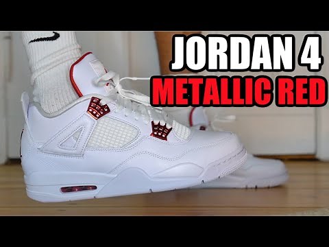 AIR JORDAN 4 METALLIC RED REVIEW & ON FEET + RESELL PREDICTIONS