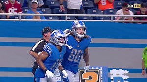 T.J. Hockenson grabs two-point conversion for Lions