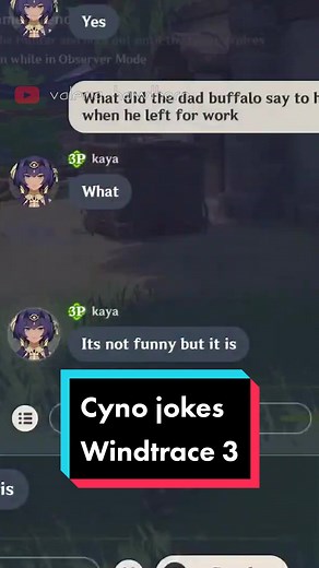 The BEST Cyno Dad Jokes in Genshin Impact