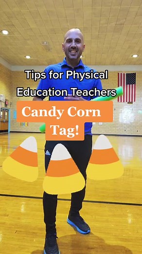 Candy Corn Tag: Halloween PE Game for Kids