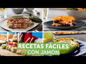 Recetas Fáciles con Jamón | Kiwilimón