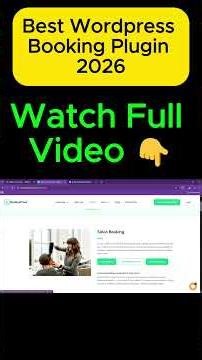 BookingPress 2026 Review – FREE WordPress Booking Plugin #wordpresstutorial #elementortutorial