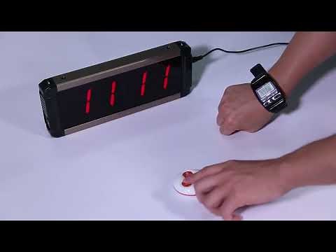 Wireless calling system for restaurant