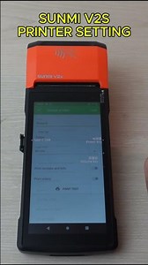 কিভাবে PRINTER যোগ করবেন? How to SETUP PRINTER on SUNMI V2S POS Machine | ique box