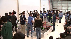 Hundreds of future engineers compete in annual robotics competition at Vaughn College