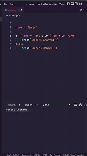 Why Is Python Not Pythoning?? #python #coding #programming