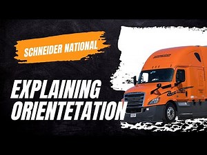 Schneider Orientation | Weeks 1-4 Explained