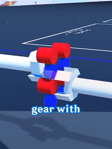 Interesting GEAR design in Roblox Plane Crazy! #planecrazy#engineering#roblox#mechanics#gears#design