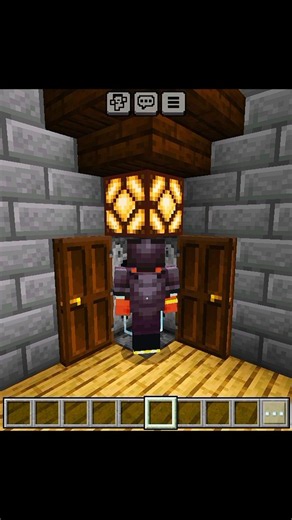 Minecraft Automatic Armour Equiper Tutorial 🛡️⚡ #shorts