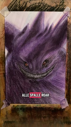👻Gengar wishes you a happy #pokemonday #pokemon #fyp #gengar #draw