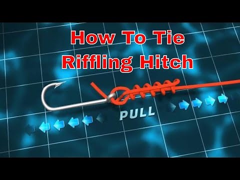 Riffling Hitch Knot Animation | How To Tie Riffling Hitch Knot