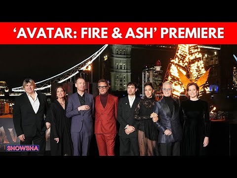 Sigourney Weaver, Jemaine Clement, David Thewlis Attend 'Avatar: Fire & Ash' London Premiere | N18G