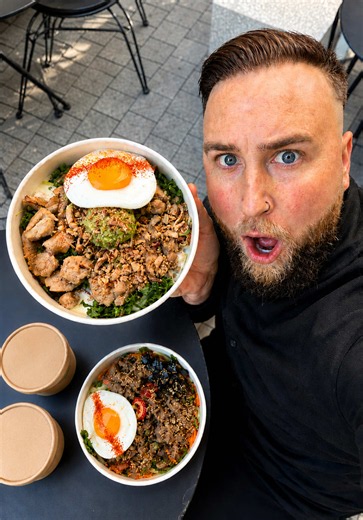 I found a Korean health bowl spot in Sydney 🥗🇰🇷 #food #sydney #foodreview #korean