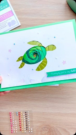 You’re so totally awesome Dude! 🤩 My sister & I LOVED the turtle dude on Finding Nemo growing up so this iris folding turtle reminds me of her 💙 He’s the perfect card for almost any occasion 😍 Maybe I should try him in different colours? 🤔 What do you think? ☺️ Crafting love, Amanda 🌸 #findingnemo #disneycrafts #turtle #cardmaking #craftersgonnacraft #irisfolding #greetingscard #underthesea #prettypapers #giftideas #handmade #prettyinpaperbyb | Pretty In Paper By B