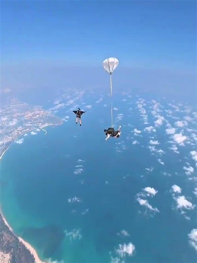 Stand in the world you love and sparkle skydiving Sanya Sanya Skydiving