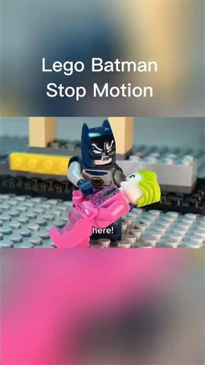 LEGO Batman Catches the Joker #batman #lego #joker #funny #stopmotion