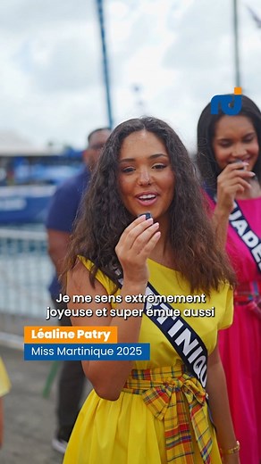 67K views · 1.3K reactions | @lealinepatryoff notre Miss Martinique 2025 et @naomitorrent Miss Guadeloupe 2025 nous partagent leur ressenti sur leur arrivée en Martinique ✨ | RCI Martinique | Facebook