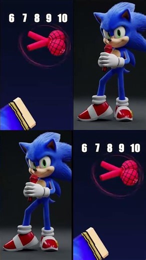 Sonic vs Roblox Six Seven #sonic #funny