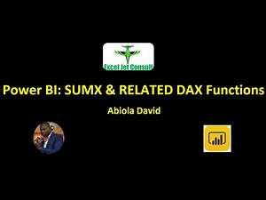 Power BI: SUMX & RELATED DAX Functions