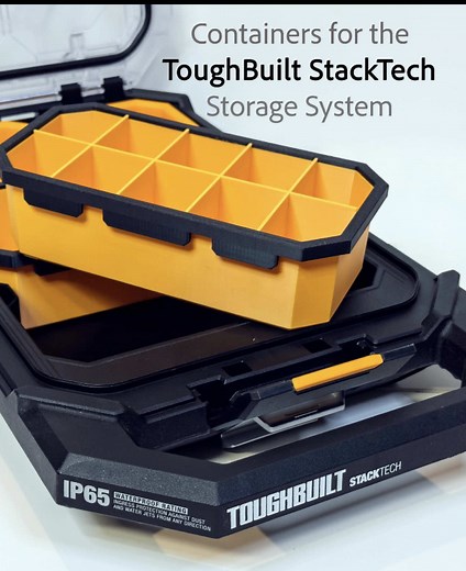 Enhanced ToughBuilt StackTech Storage Solutions