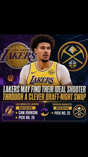 Lakers may find their ideal shooter through a clever draft-night swap