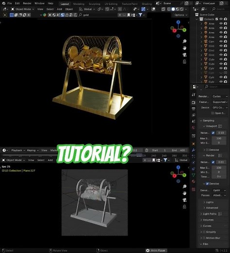 Complex Simulation using rigid body