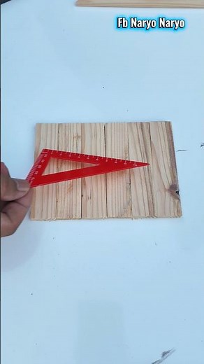 easy way to make a hexagon. #woodworking #wood #diy