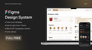 Atomic Design System / Total Local Variable - Alina Troian