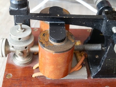 G4NSJ - Vintage Morse code sounder relay Air Ministry telegraph