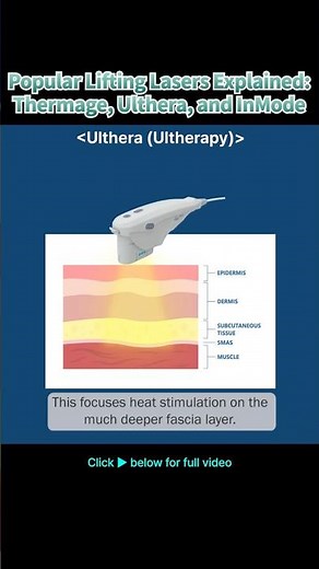 K-Beauty Lifting Guide✨｜Thermage vs. Ulthera vs. InMode — See the Difference at a Glance!