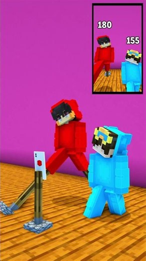 Cash is TALL...? #minecraft #shorts