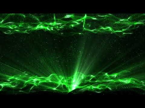 4K Green Waves - Moving Background #Title #AAVFX Live Wallpaper