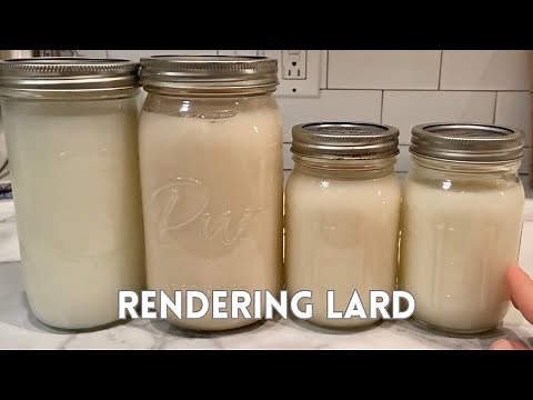 Rendering Lard 3 Ways, I found my favorite method!