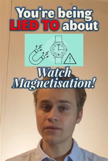 You’re Being LIED TO About Watch Magnetisation! Follow if you learnt something! #watch #watches #watchcollector #magnet #magnetisation