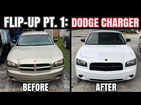 FULL BUILD: Buying & Rebuilding a $1,200 Dodge Charger in 1 Hour