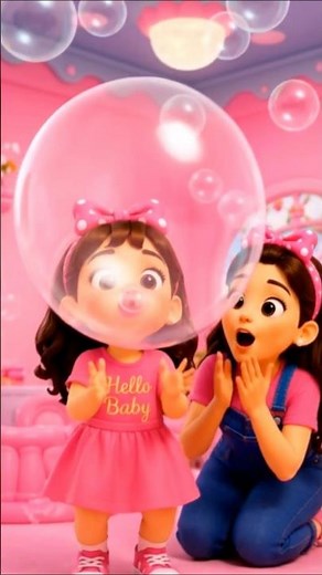 Bubble Gum Song for Kids 🫧 | Funny Toddler Action Song