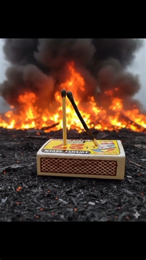 Matchstick Experiment Gone Wrong? 😱 #experiment #viral #shorts